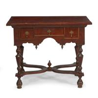 William & Mary walnut dressing table 18th century and later