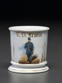 A Policeman's Porcelain Occupational Shaving Mug