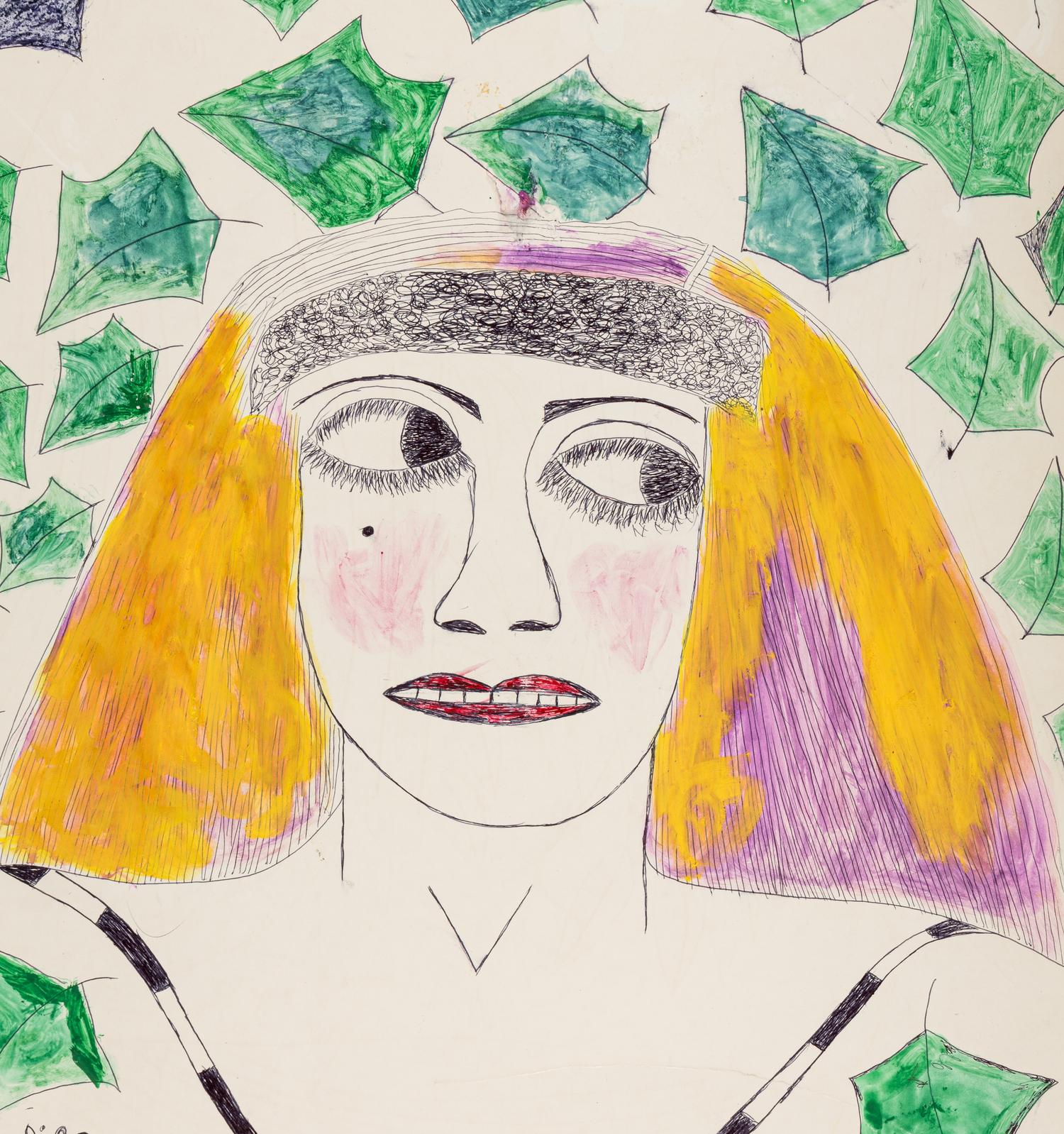 Untitled ( Woman and Birds )