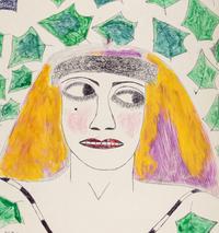 Untitled ( Woman and Birds )