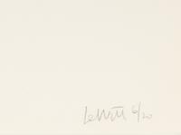 All One, Two, Three & Four Part Combinations of Lines in Four Directions (set of two), 1976