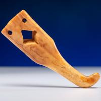 Iñupiat Fossilized Walrus Ivory Adze Handle
