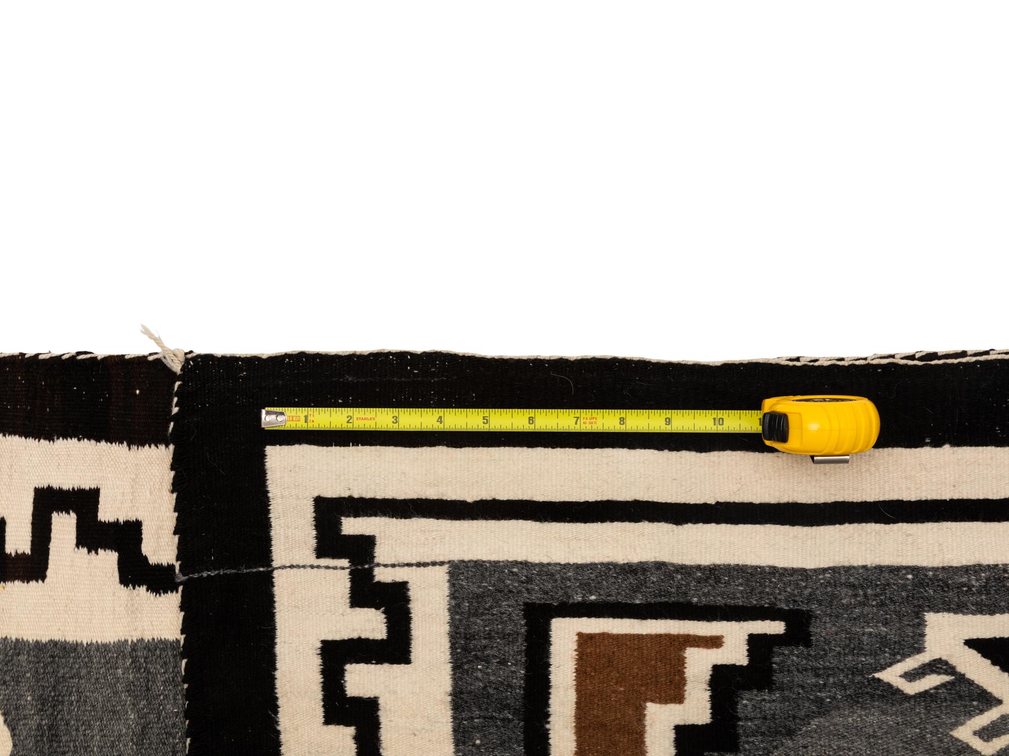Navajo Two Grey Hills Weaving / Rug