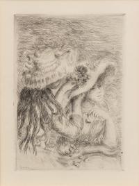 Pierre Auguste Renoir, (French, 1841-1919) , Le Chapeau Epingle, c. 1894