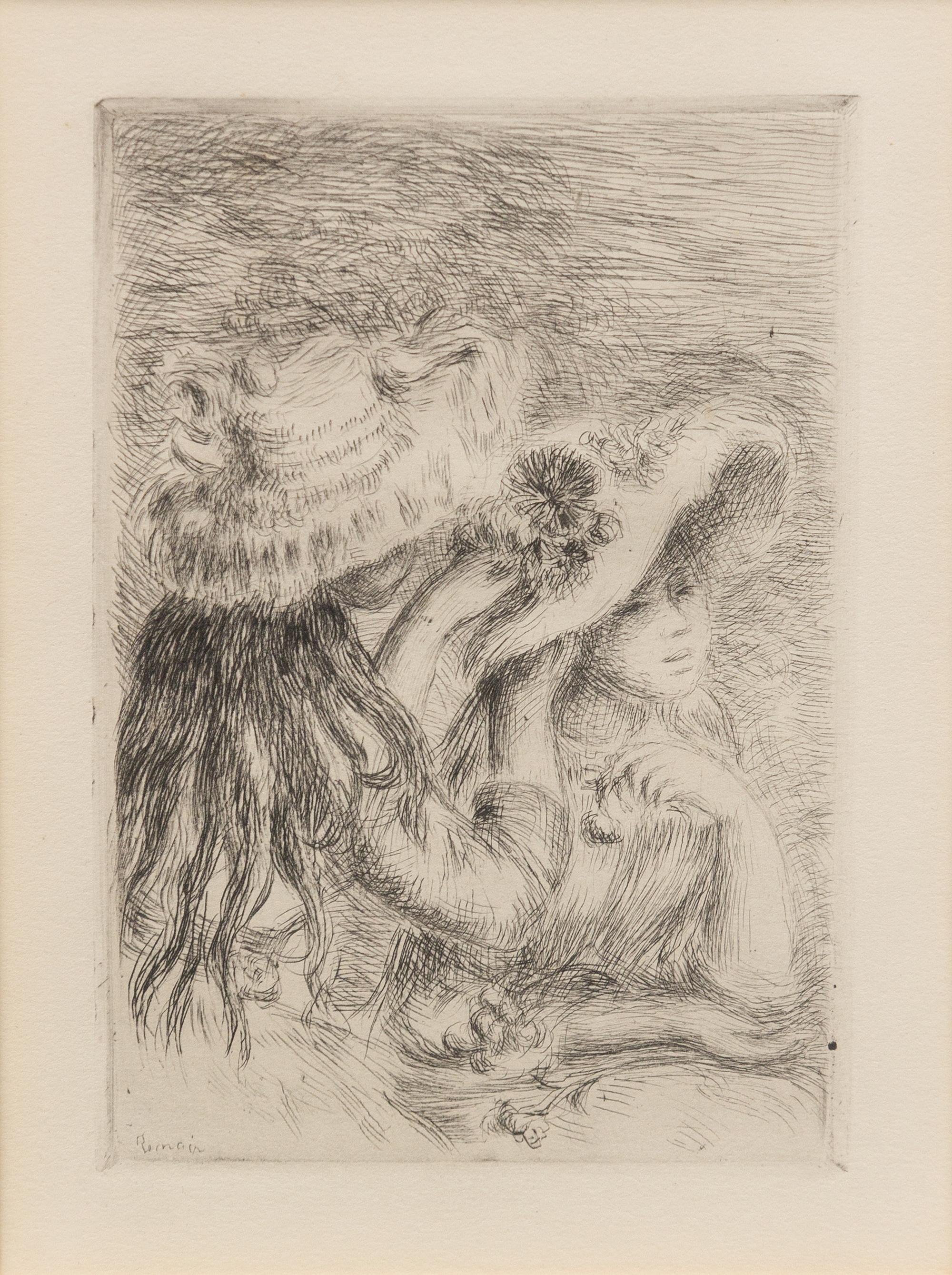 Pierre Auguste Renoir, (French, 1841-1919) , Le Chapeau Epingle, c. 1894