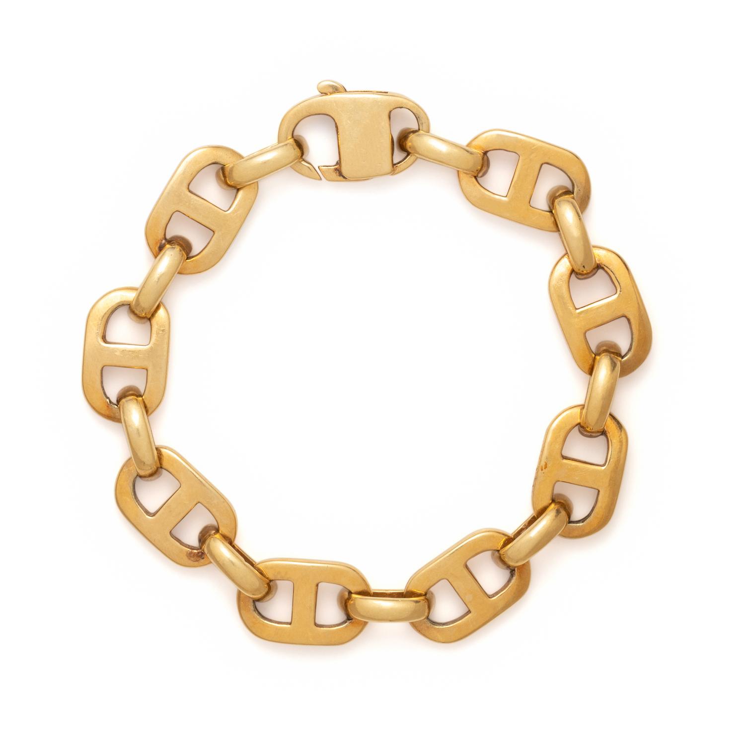 YELLOW GOLD BRACELET