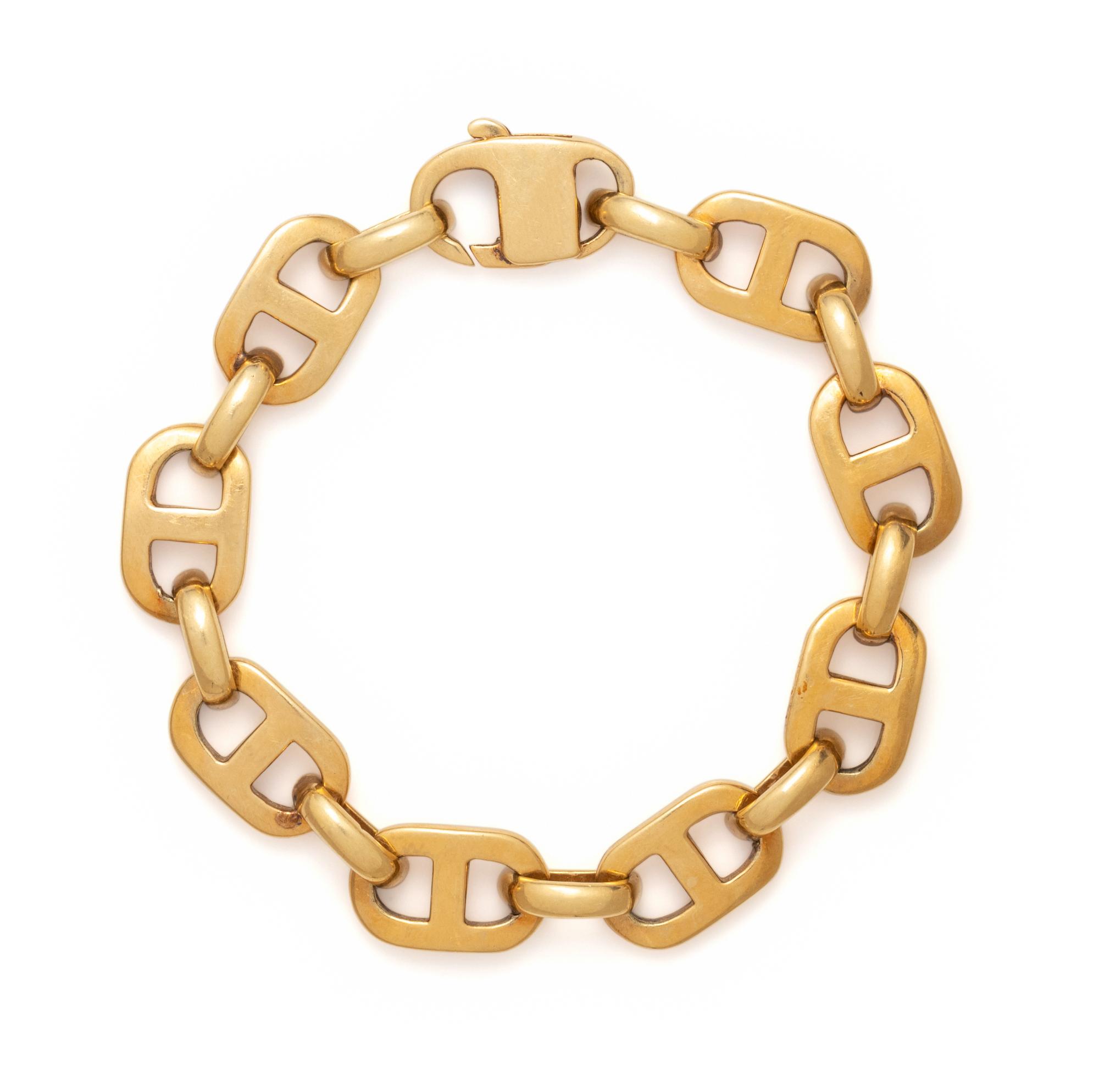 YELLOW GOLD BRACELET