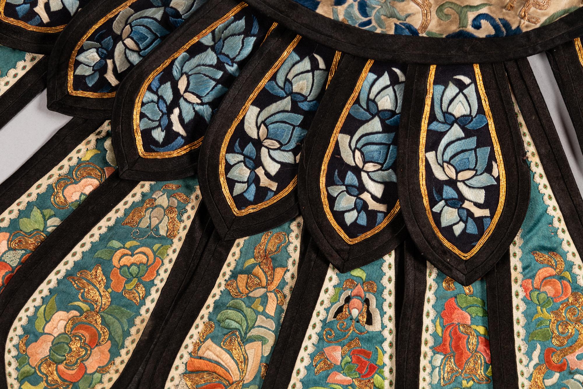 Four Embroidered Silk Ladies' Articles