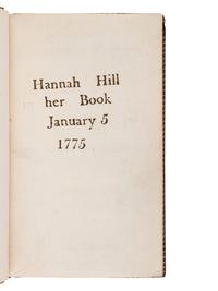 [BOOK OF COMMON PRAYER, English]. The Book of Common Prayer ... [ Bound with :] STERNHOLD, Thomas and John HOPKINS. The Whole Book of Psalms, Collected into English Metre . Cambridge: J. Baskerville and B. Dod, 1762; Birmingham: John Baskerville, 1762.