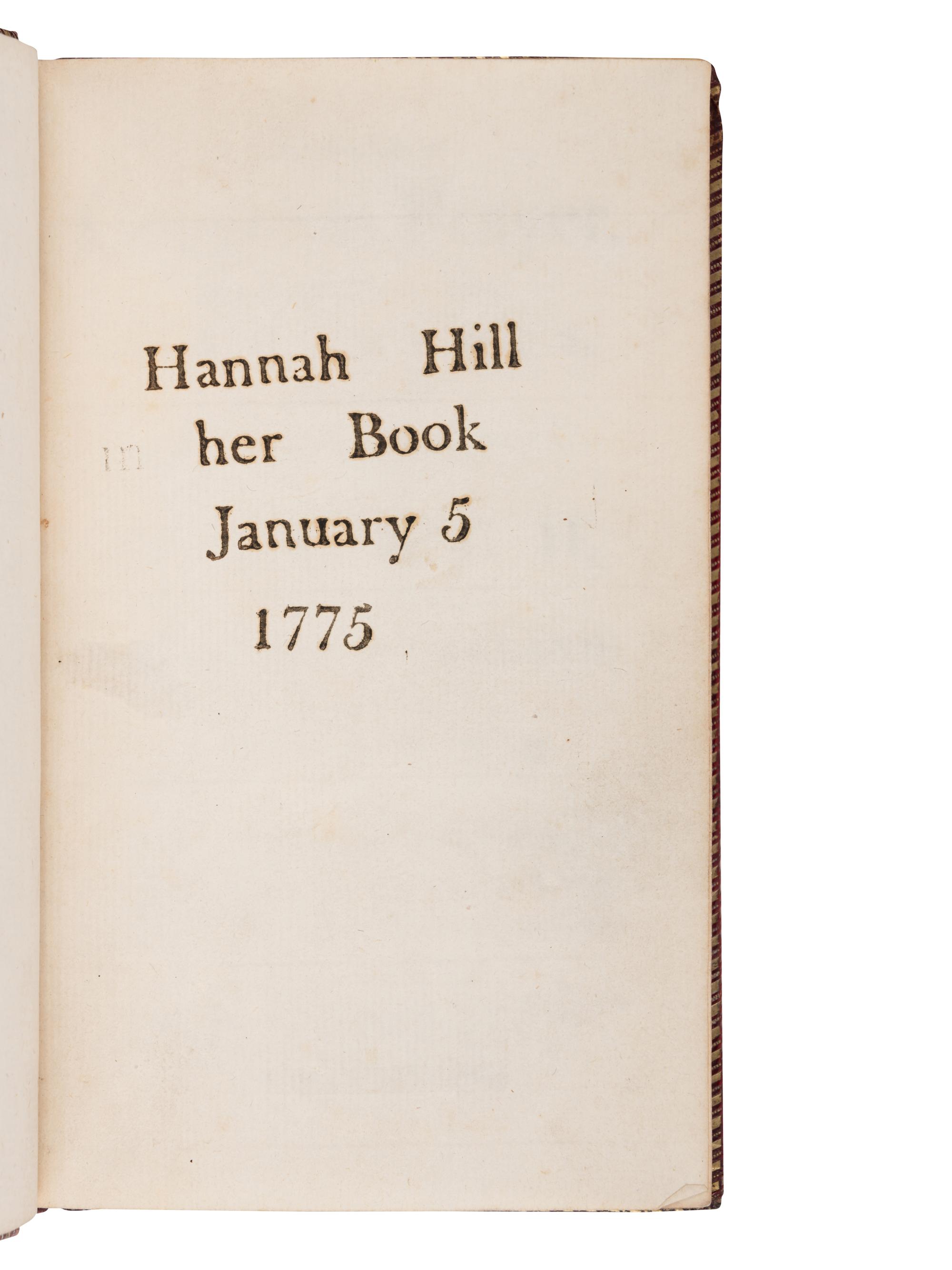 [BOOK OF COMMON PRAYER, English]. The Book of Common Prayer ... [ Bound with :] STERNHOLD, Thomas and John HOPKINS. The Whole Book of Psalms, Collected into English Metre . Cambridge: J. Baskerville and B. Dod, 1762; Birmingham: John Baskerville, 1762.