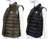 Two Moncler Sleeveless Vest Puffer