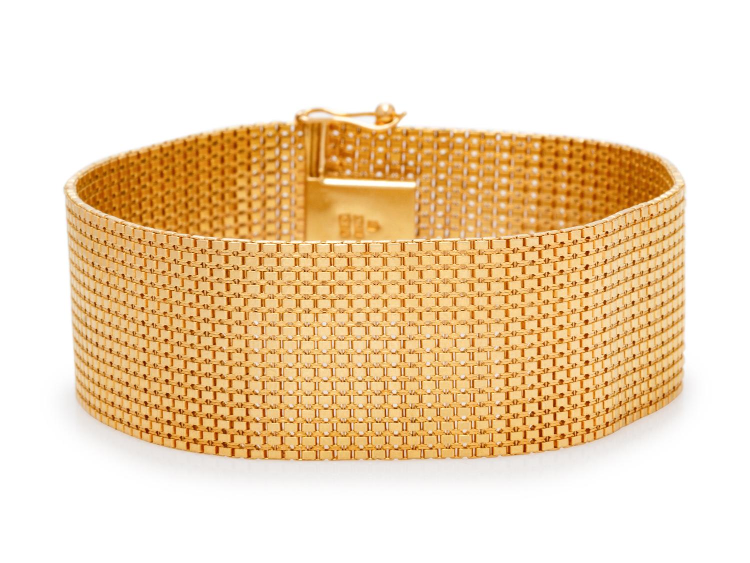 YELLOW GOLD BRACELET