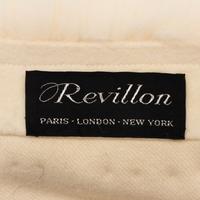 Revillon, Cream Fox Fur & Wool Cape