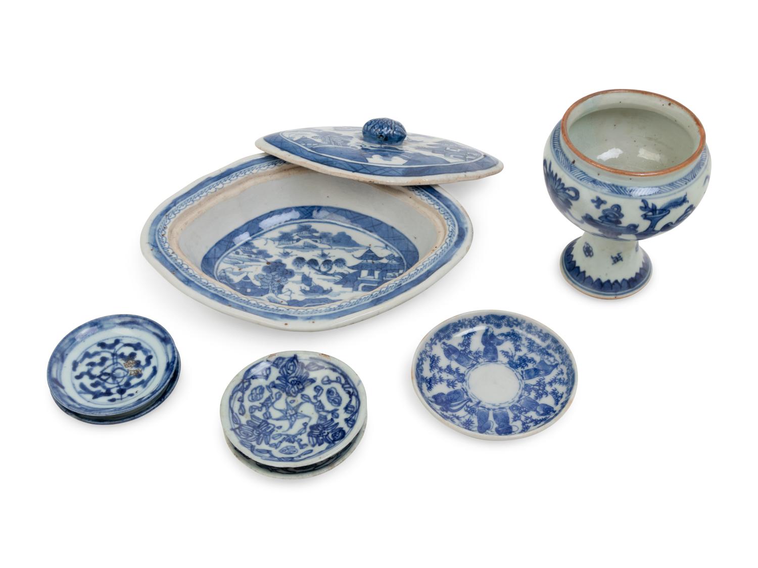 Seven Chinese and Japanese Porcelain Articles