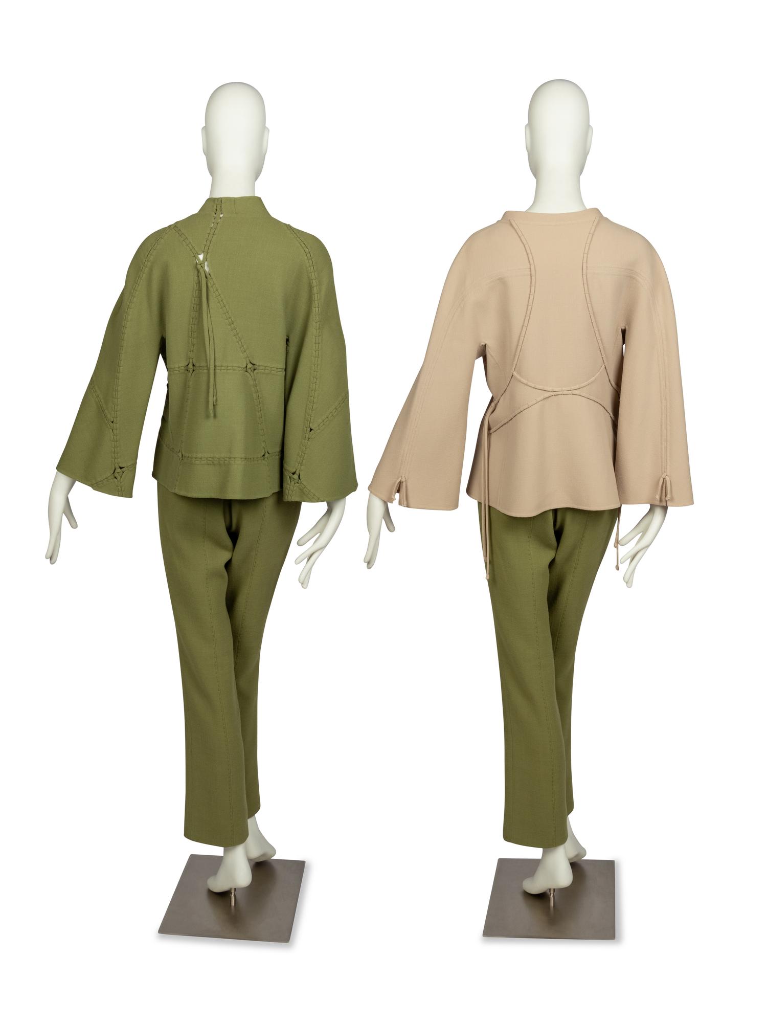 Three Ralph Rucci Items: Two Jackets, One Pant