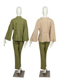 Three Ralph Rucci Items: Two Jackets, One Pant