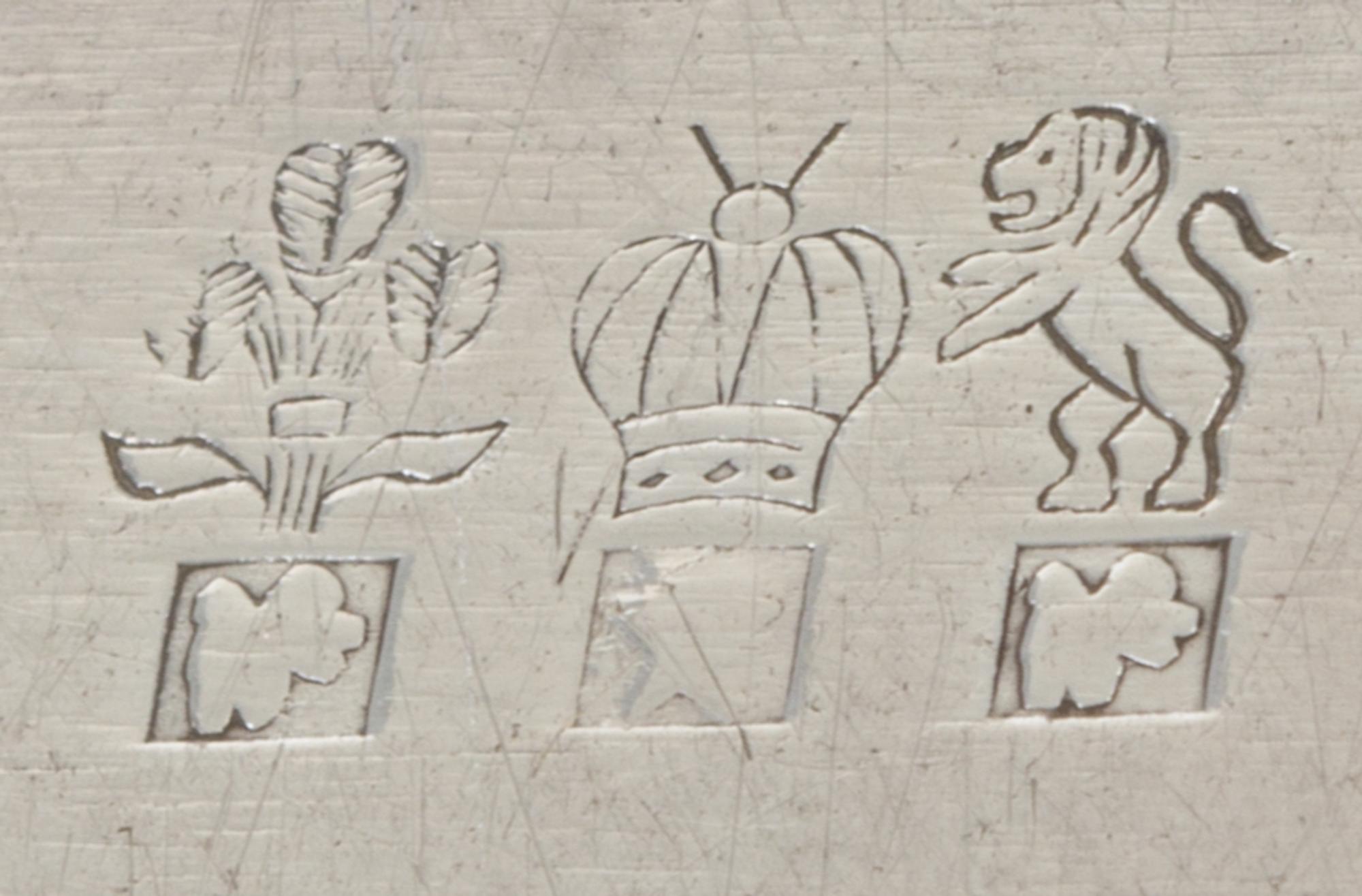 An American Silver-Plate Box, E.G. Webster & Son, Brooklyn, NY, the lid engraved with a crest.