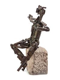 Untitled (Abstract Seated Figure)