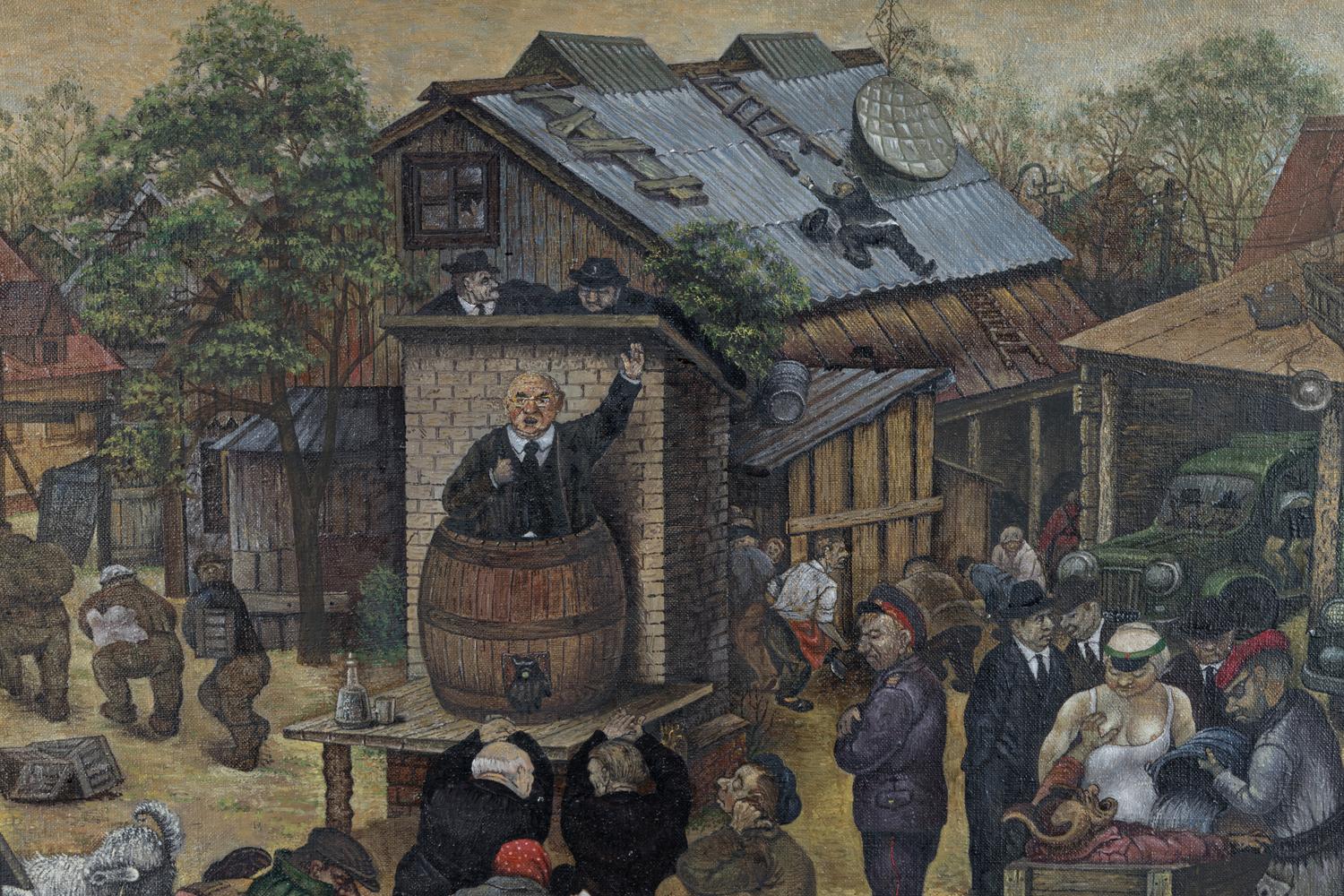 Untitled (Barrel of Laughs), 1977