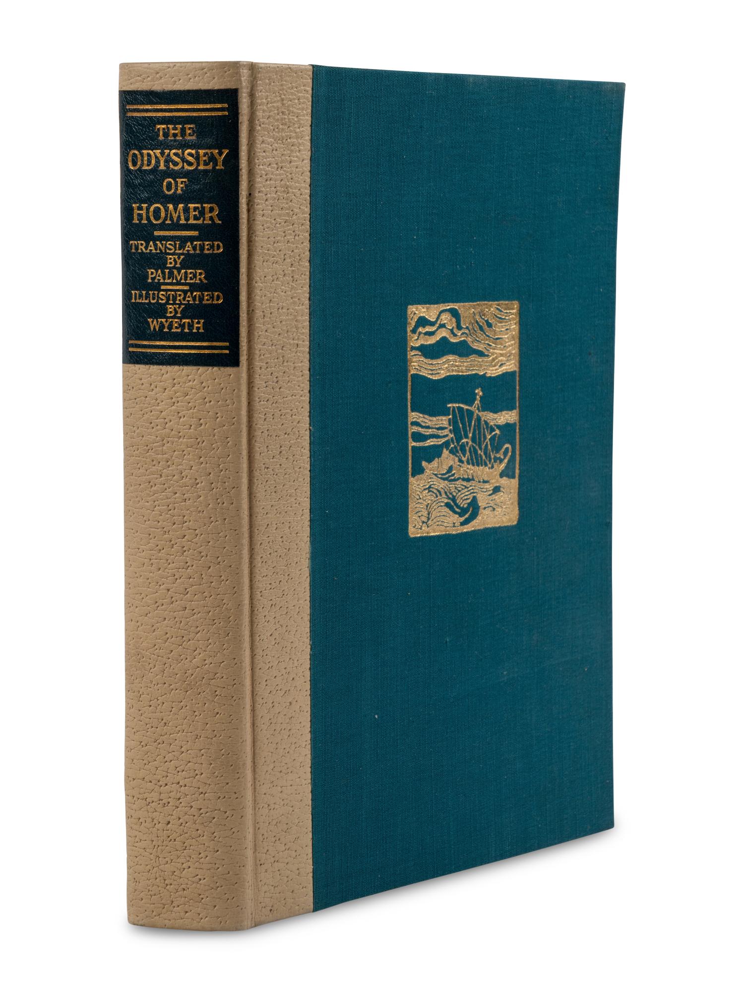 [WYETH, Newell Convers (1882-1945), illustrator]. The Odyssey of Homer . George Herbert Palmer, translator. Cambridge: The Riverside Press for Houghton Mifflin Company, 1929.