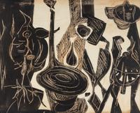 Surrealist Figures , 1952