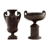 Two Grand Tour Style Terracotta Urns