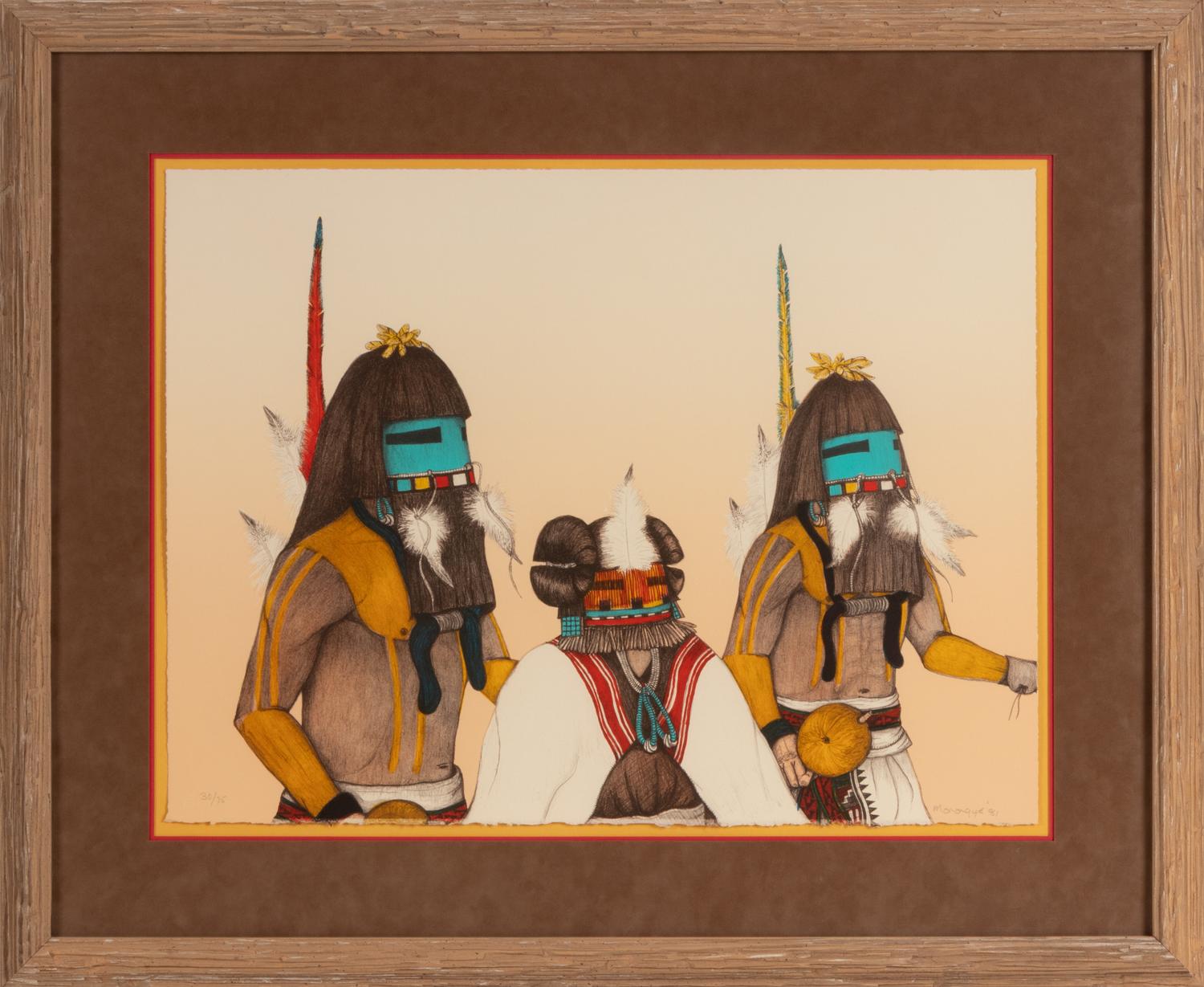 Spirit of the Long Hair Kachinas - Edition 30/75