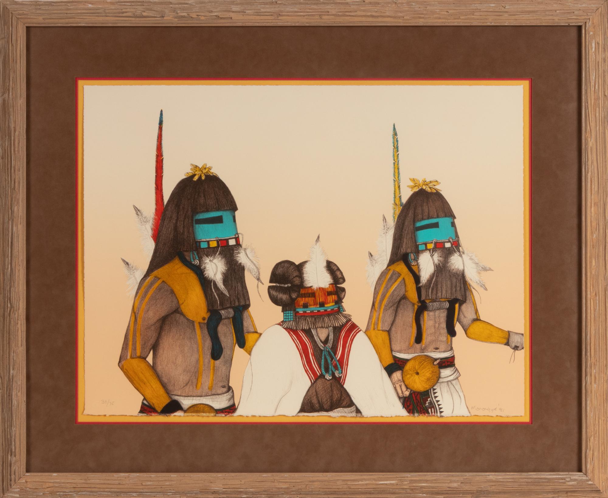 Spirit of the Long Hair Kachinas - Edition 30/75