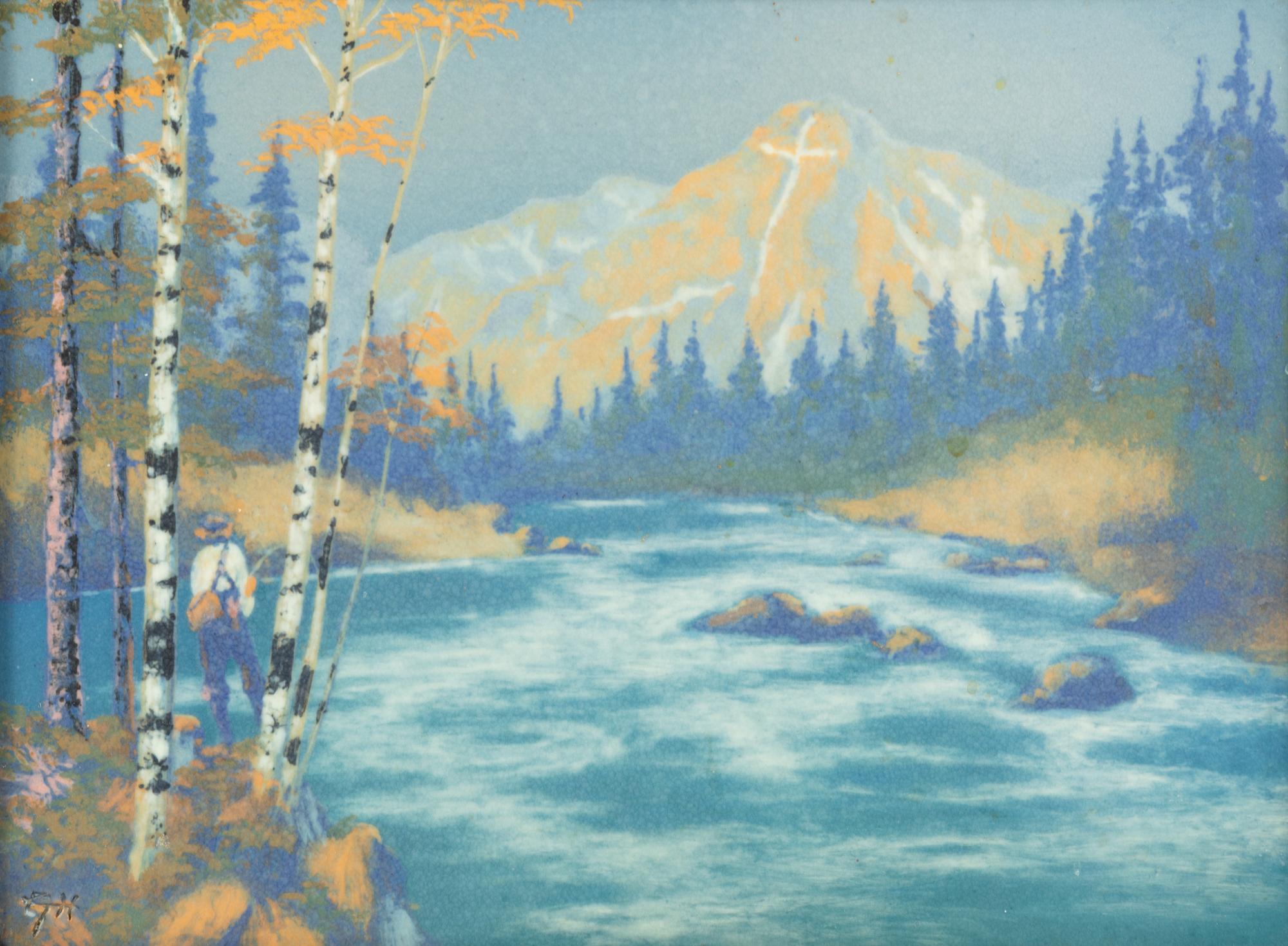 Vellum Landscape Plaque