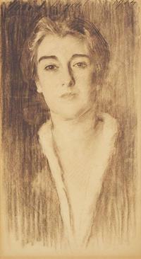 John Singer Sargent (American, 1856-1925) - Portrait of Mrs. Esperanza Conill de Zanetti