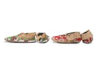 Sioux and Cheyenne Beaded Hide Moccasins