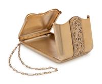 A Russian Silver-Gilt Cigarette Case