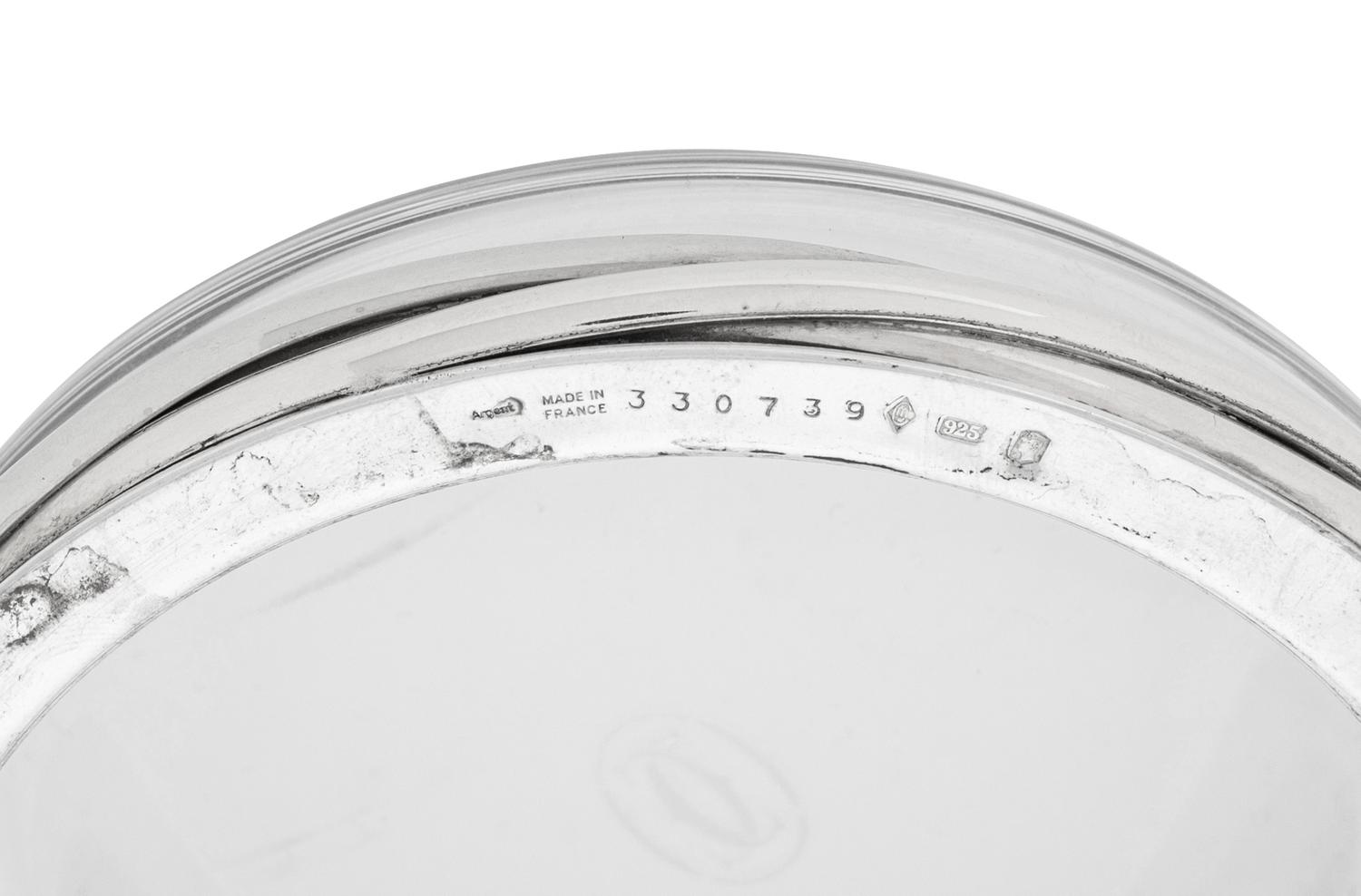 A Cartier Trinity Caviar Service