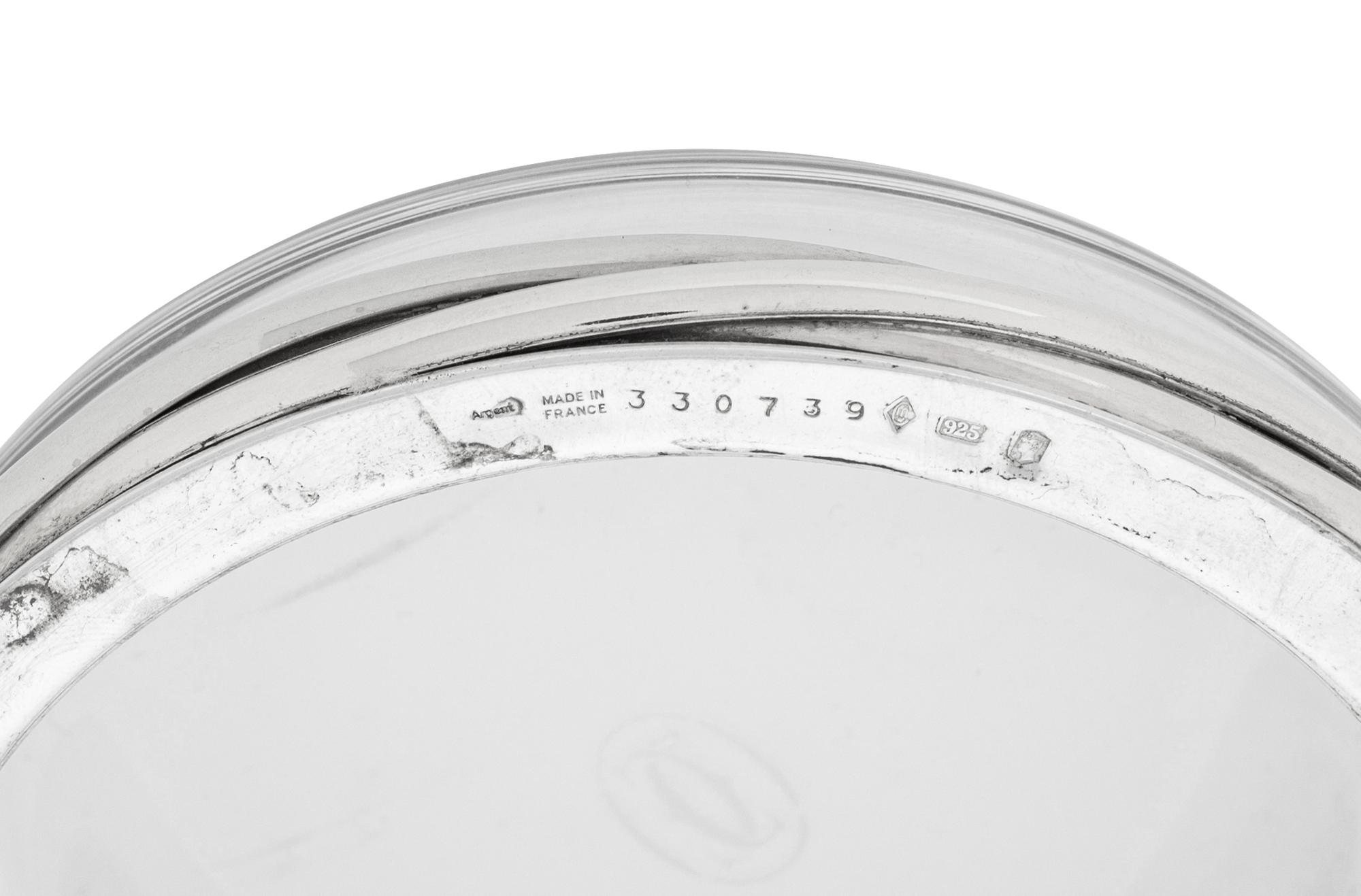 A Cartier Trinity Caviar Service