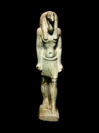An Egyptian Faience Thoth