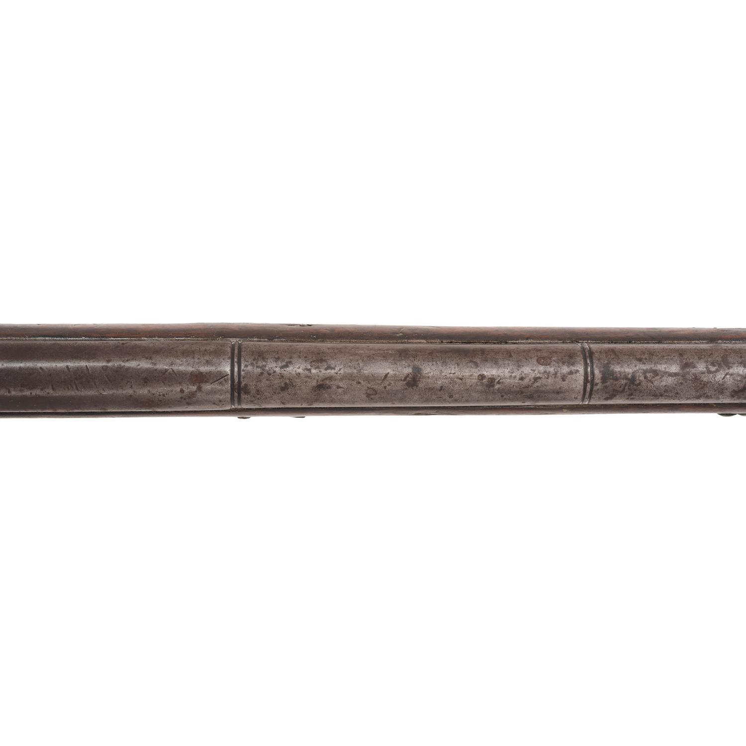 Native Altered Percussion Trade Gun by Isaac Hollis & Sons