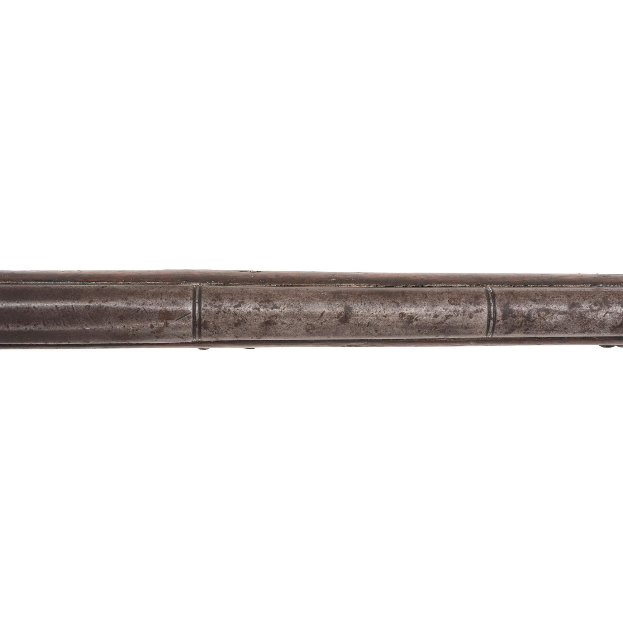 Native Altered Percussion Trade Gun by Isaac Hollis & Sons
