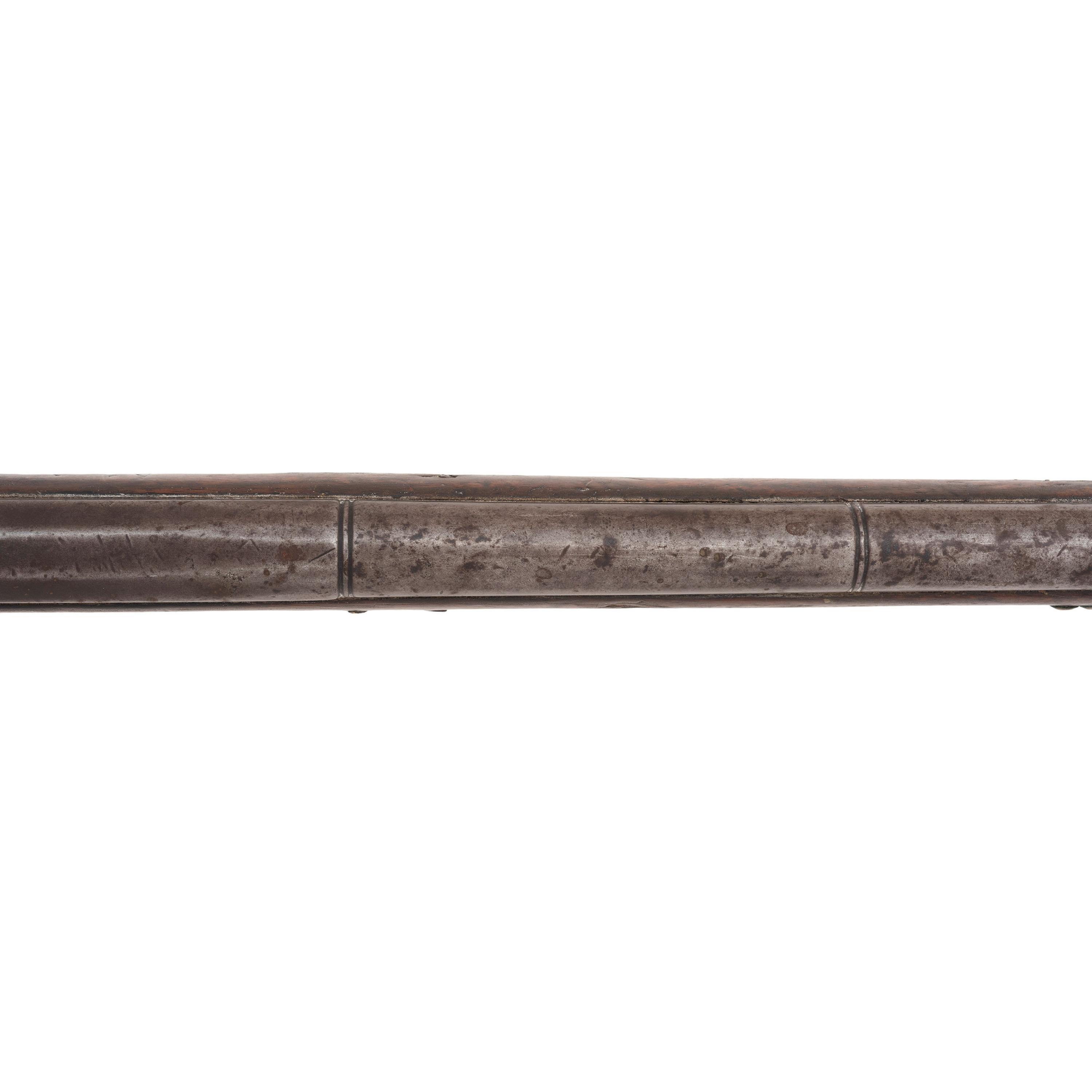 Native Altered Percussion Trade Gun by Isaac Hollis & Sons