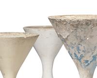 Three Hourglass Planters France, c. 1960