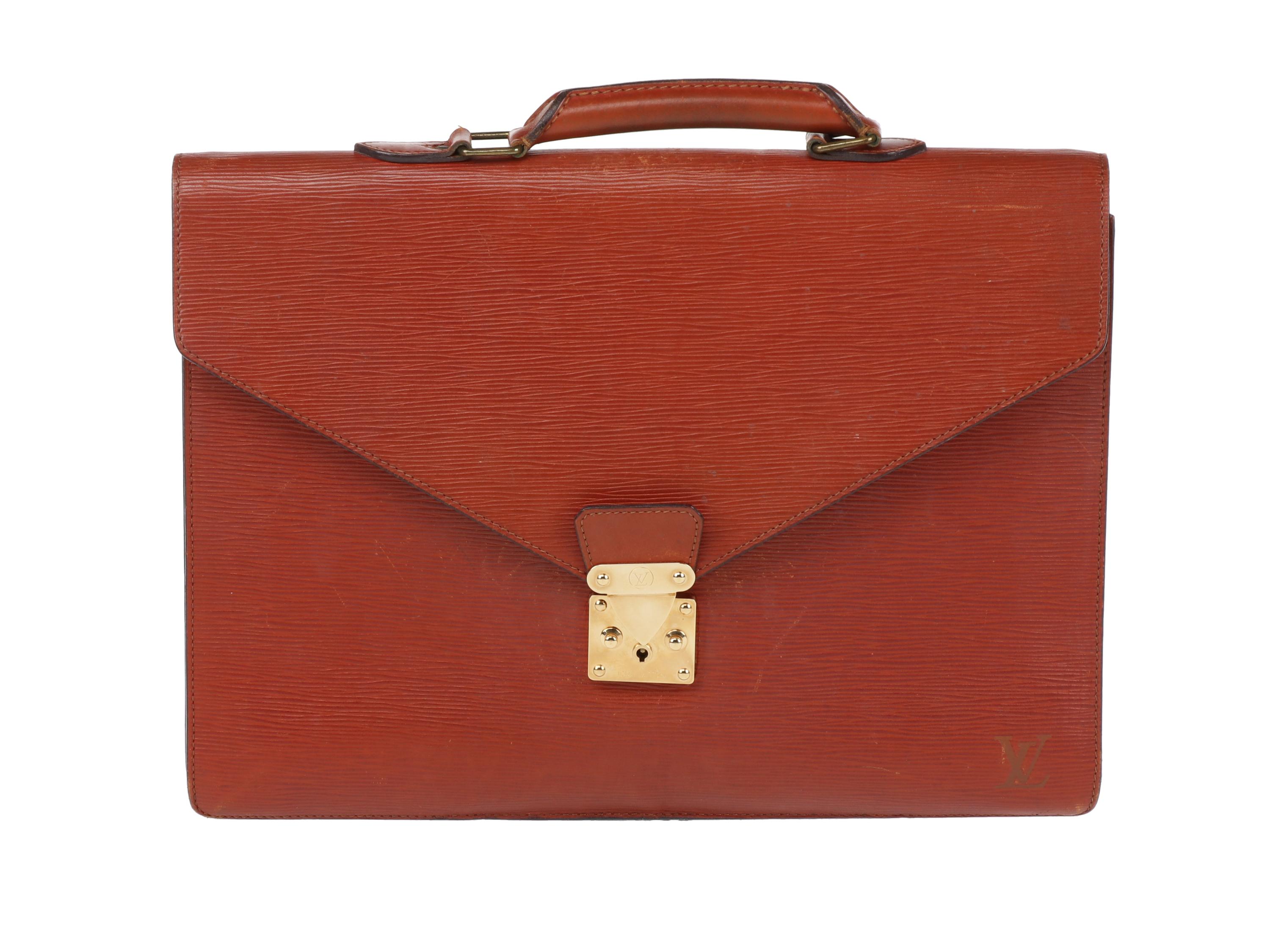 Louis Vuitton Epi Leather Briefcase, 1985