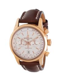 BREITLING, REF. R41310 18K ROSE GOLD 'TRANSOCEAN' CHRONOGRAPH WATCH