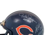 A Chicago Bears Hall of Fame Signed Autograph Full Size Helmet Including Walter Payton (Beckett Authentication Services Letter)