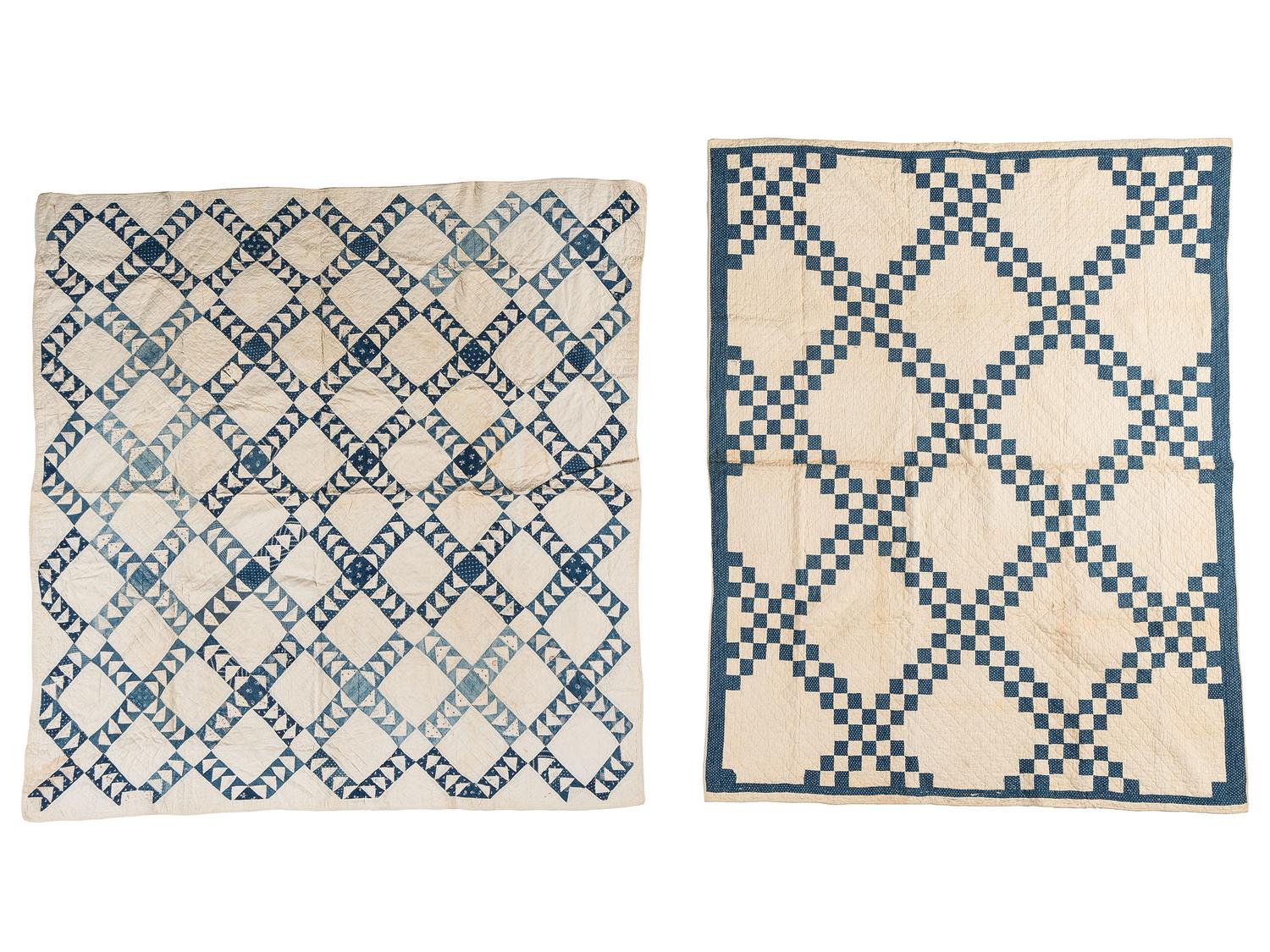 Three Pieced Cotton Quilts