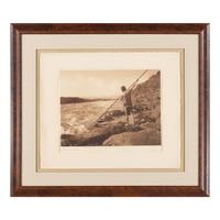[Native American]. Curtis, Edward S. (1868-1952). A group of 9 large photogravures, comprising: