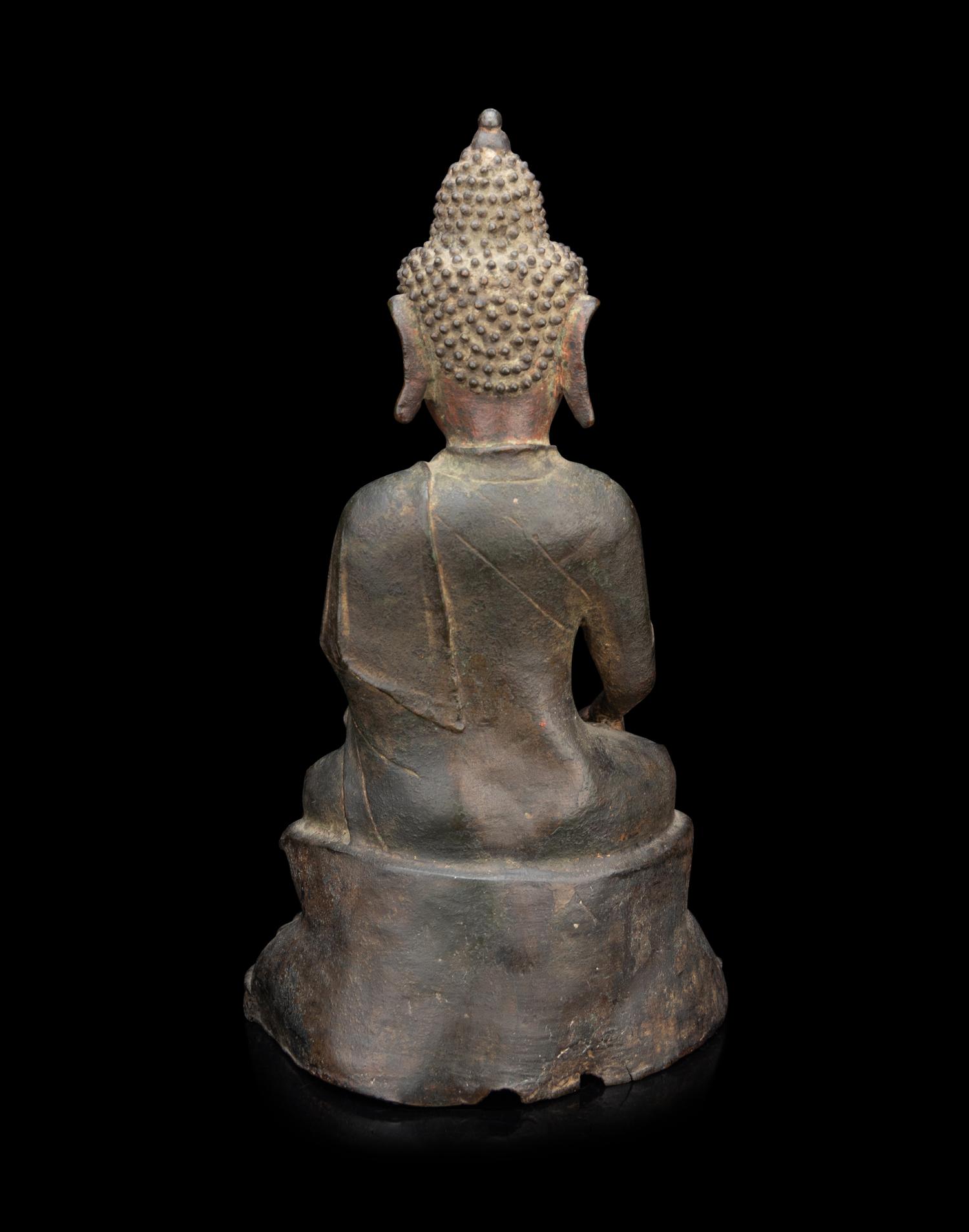 A Bronze Figure of Buddha