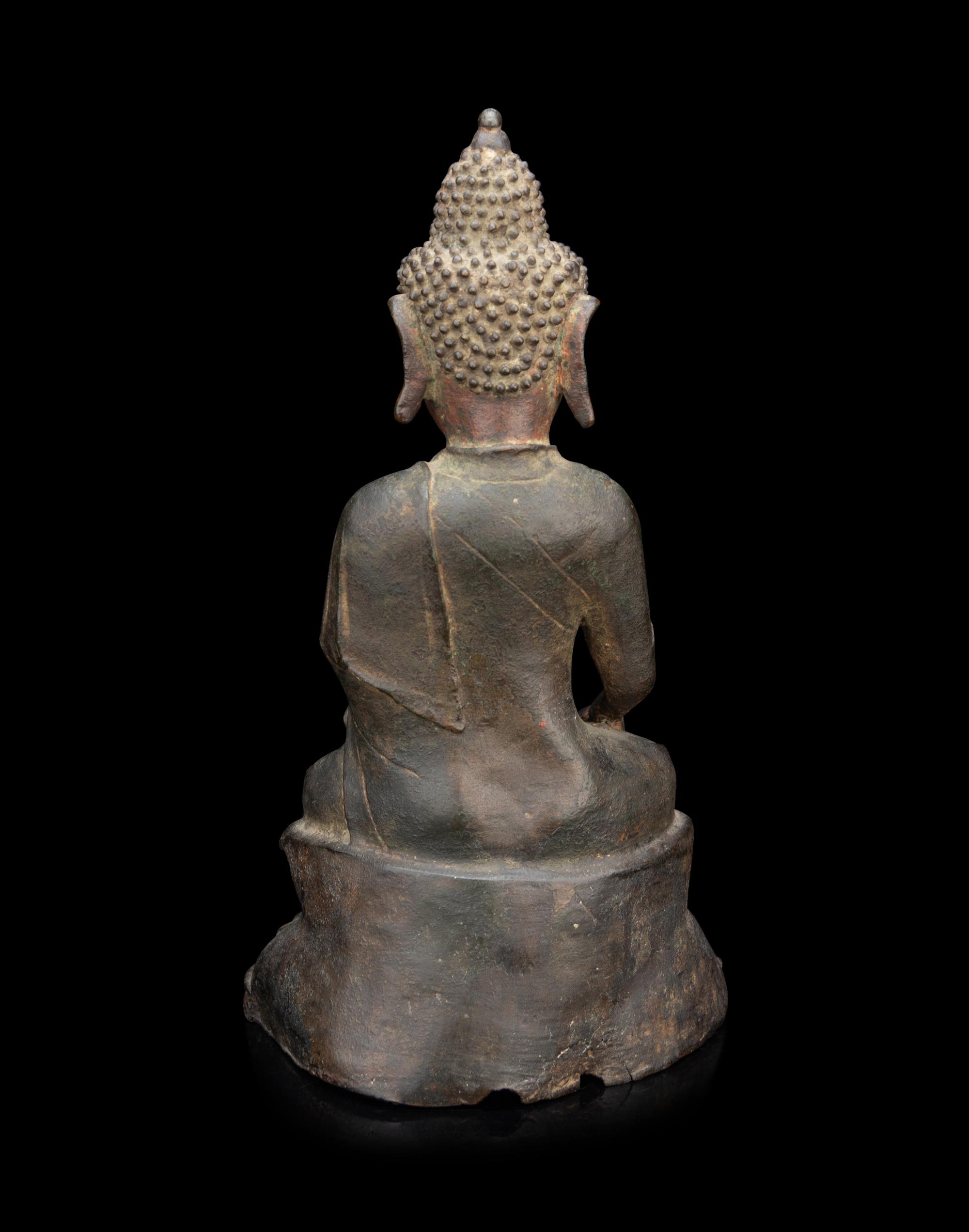A Bronze Figure of Buddha