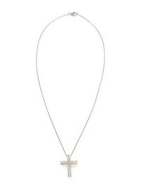 DAMIANI, 'NOTTE DI SAN LORENZO' DIAMOND CROSS PENDANT NECKLACE