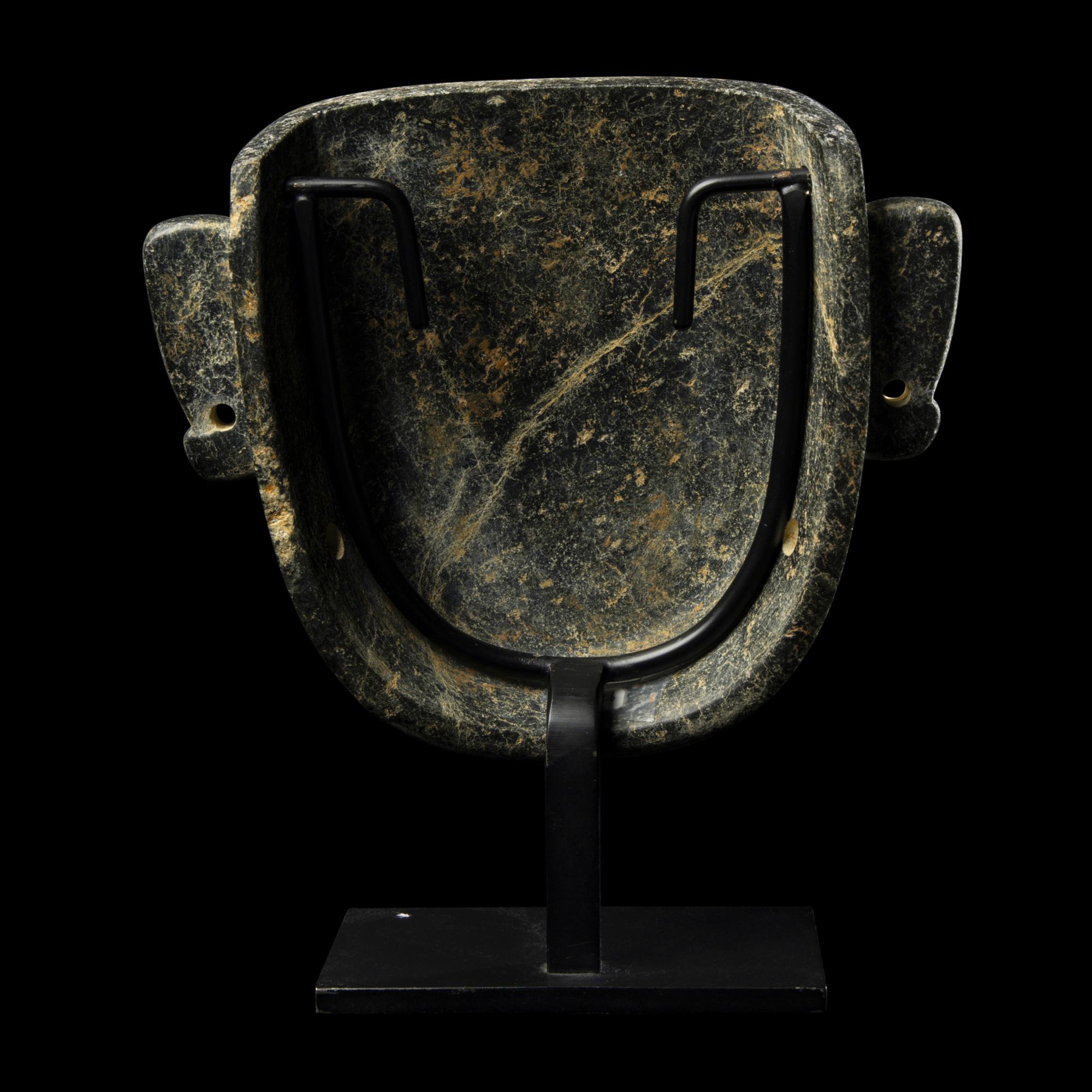 A Teotihuacan Serpentine Mask