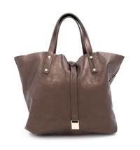 Tiffany & Co Brown Suede Reversible Small Tote with Pouch, 1990-2000s 10" H x 14" W x 4" D; Handle drop: 5"