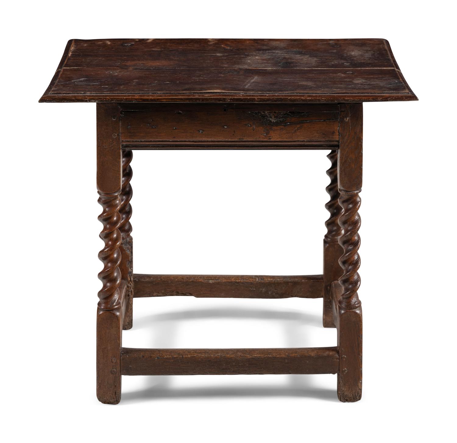 An English Oak Side Table